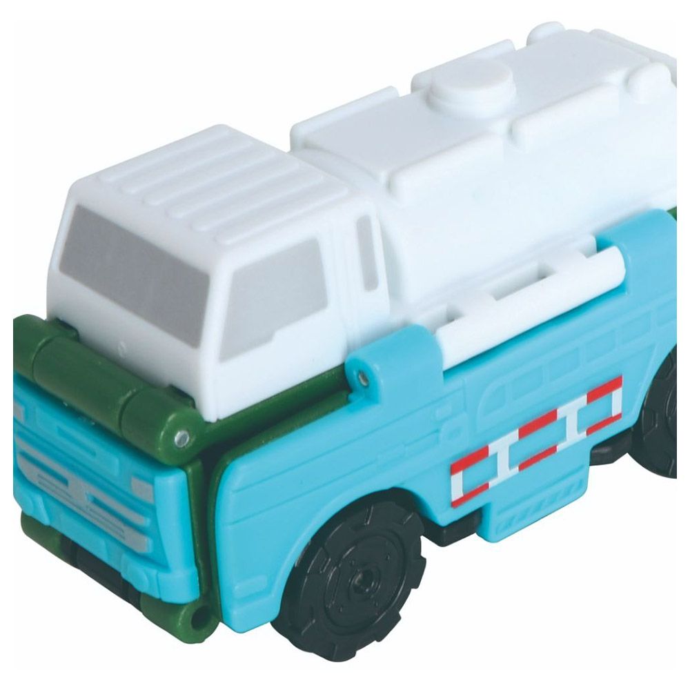 Transracers - 2-In-1 City Vehicle Sprinkler Truck & Off-Road Pickup