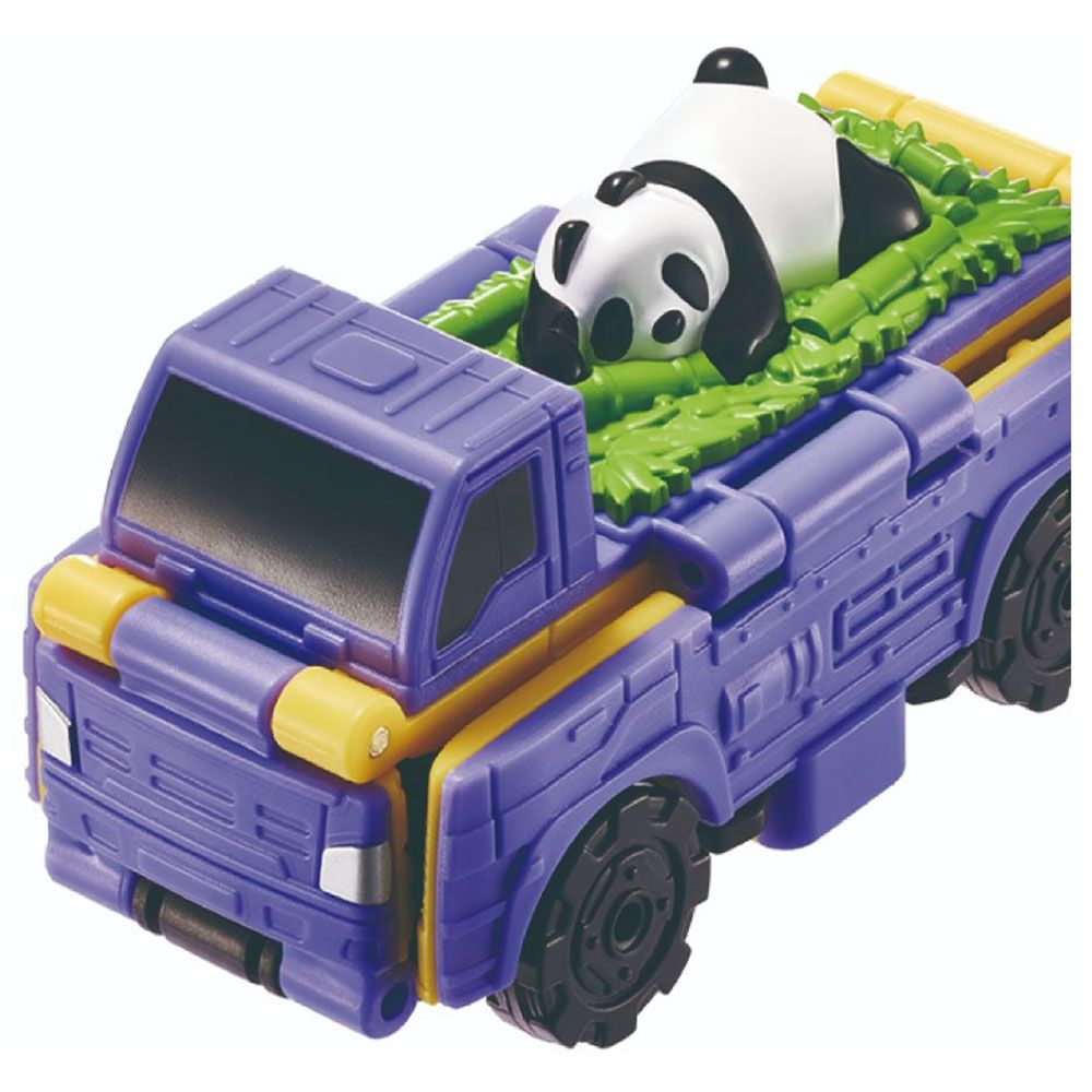 Transracers - 2-In-1 Flip Vehicle Panda Car To Weeding Truck