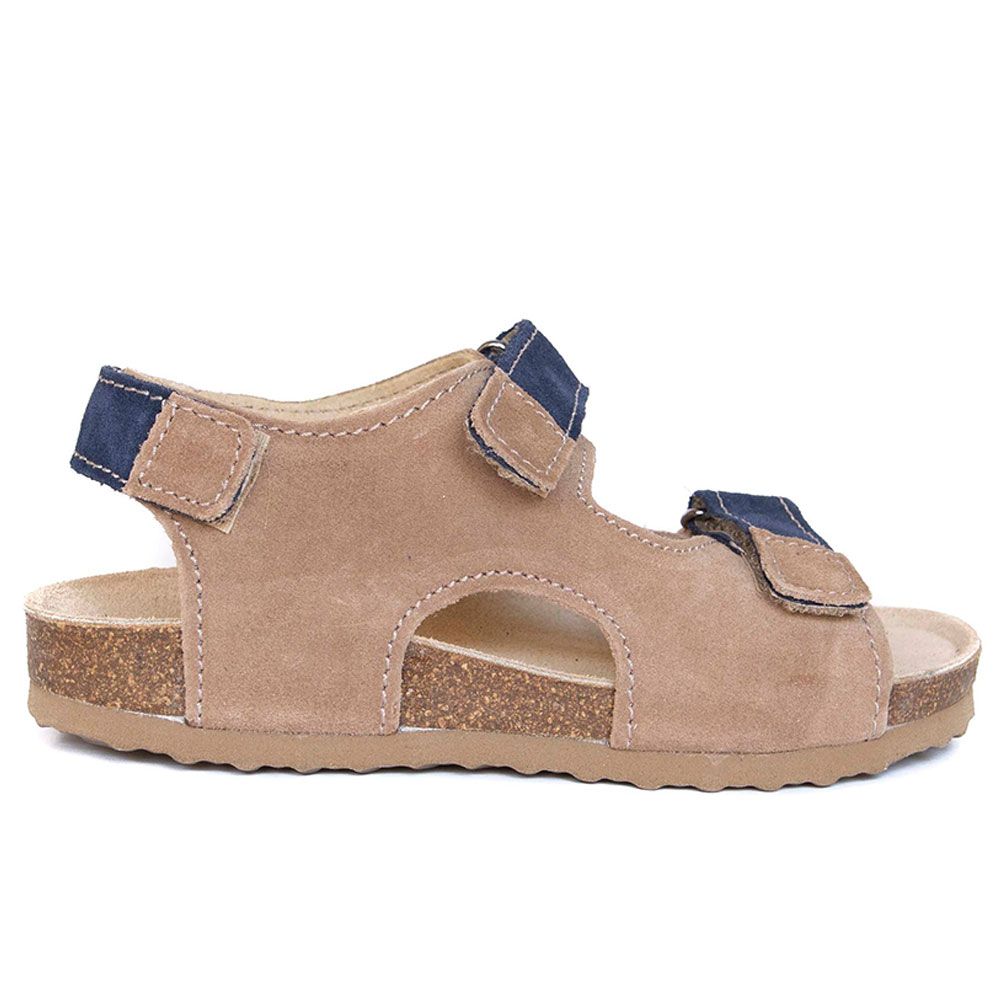 Protetika - Orthopedic Leather Sandals - Beige Navy