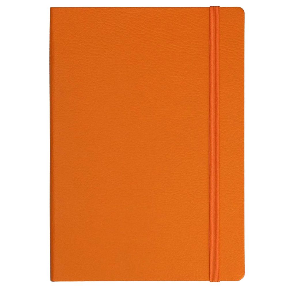 Collins - B6 Glasgow Feint Ruled Notebook - Orange