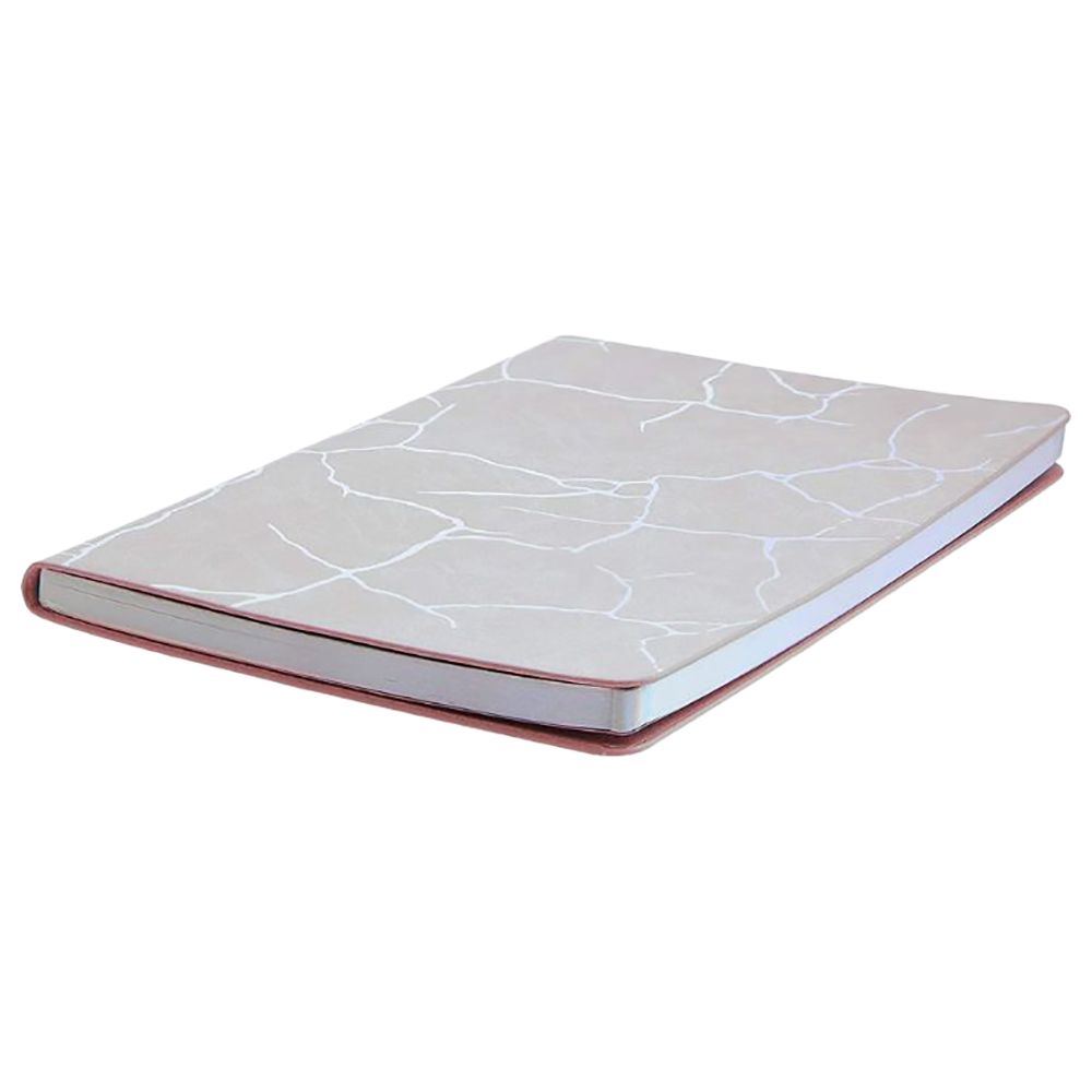 Collins - Enigma A5 Ruled Notebook - Silver