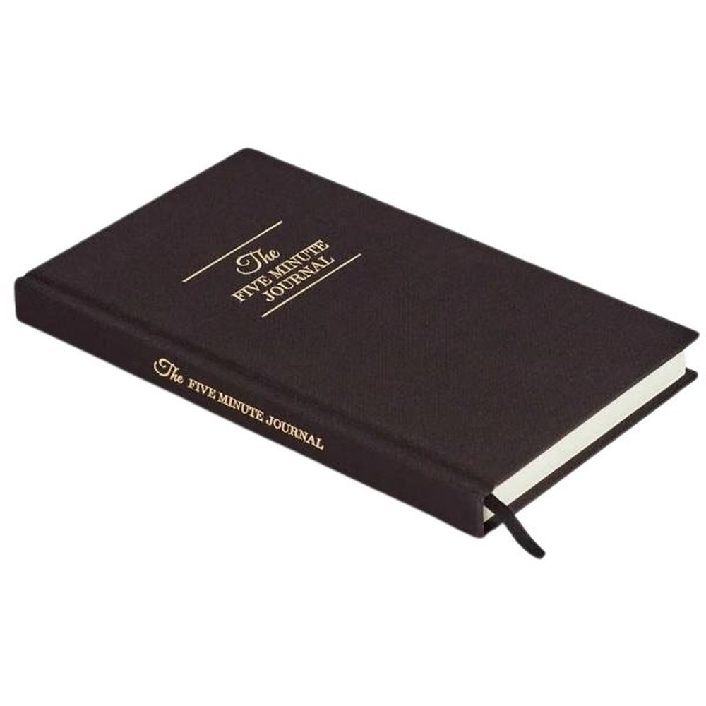 Intelligent Change - Five Minute Journal - Black/Gold