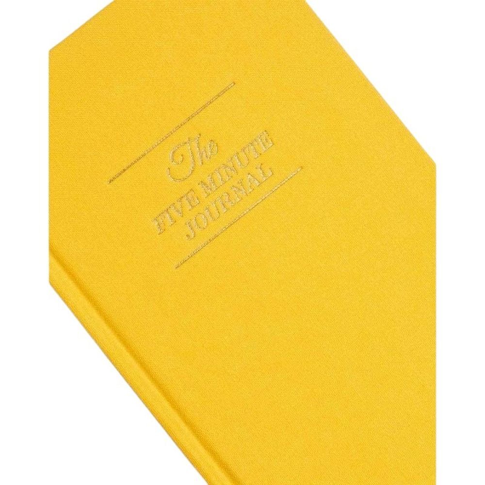 Intelligent Change - Five Minute Journal - Yellow/Gold