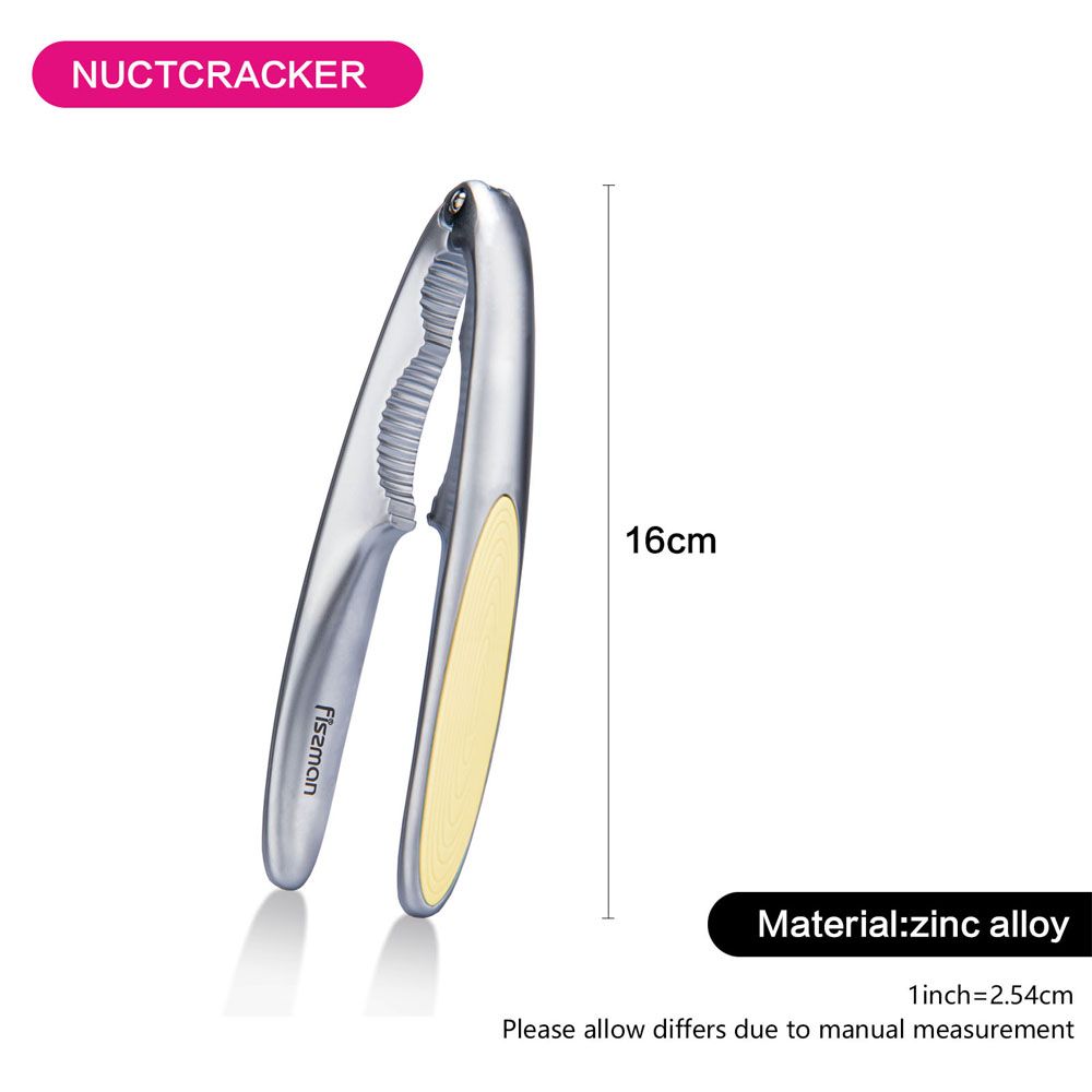 Fissman - Nutcracker Luminica Zinc Alloy - 16Cm - Yellow