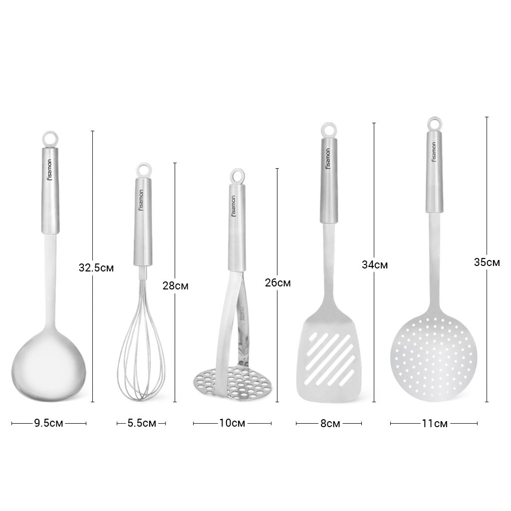 Fissman - Zonda Cooking Utensil Tools - 6Pc-Set