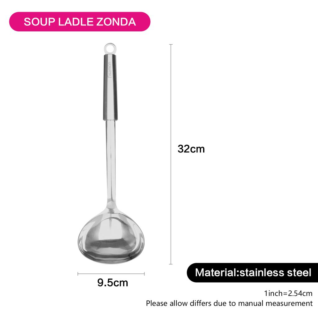 Fissman - Stainless Steel Soup Ladle Zonda - 32cm