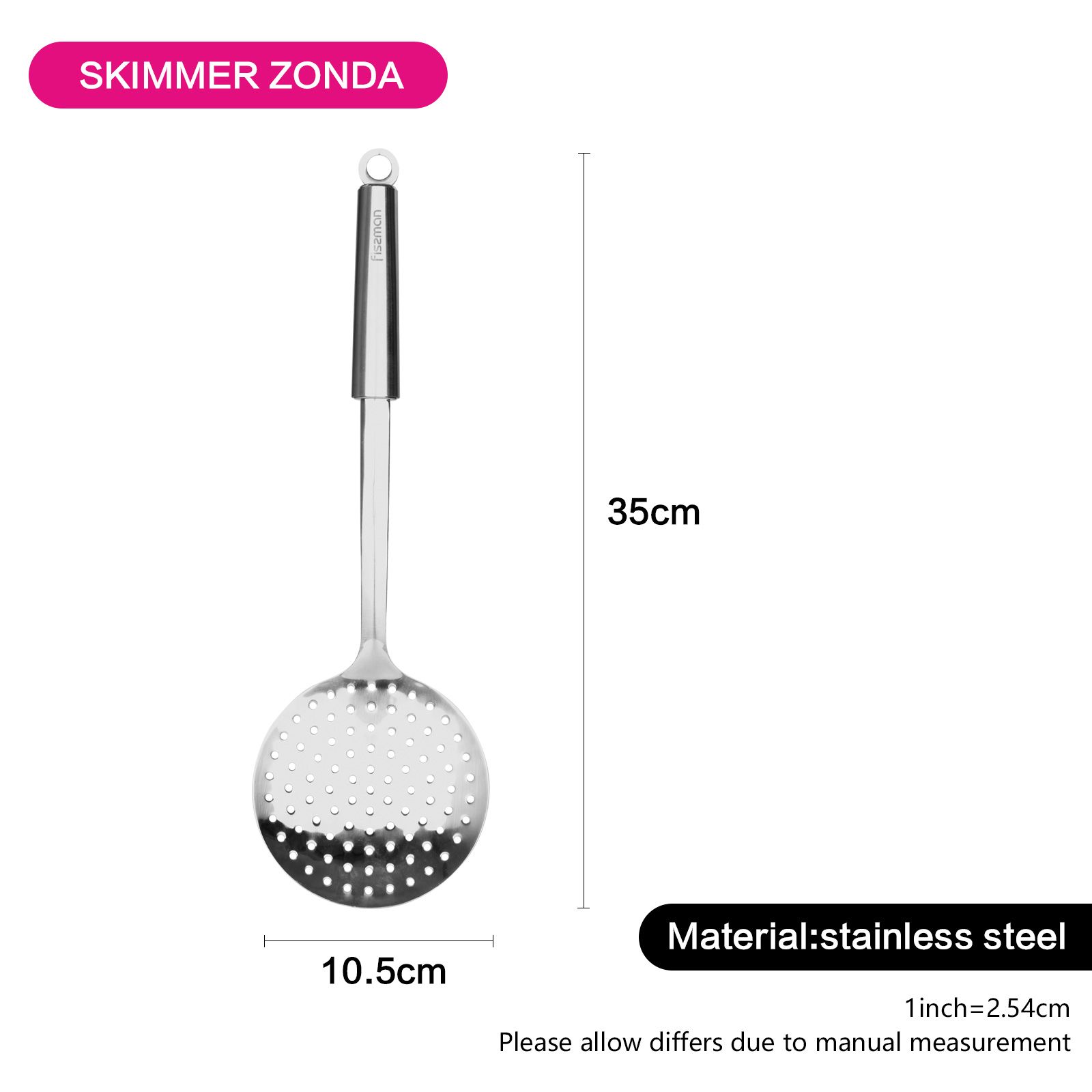 Fissman - Skimmer Zonda Stainless Steel - 35cm