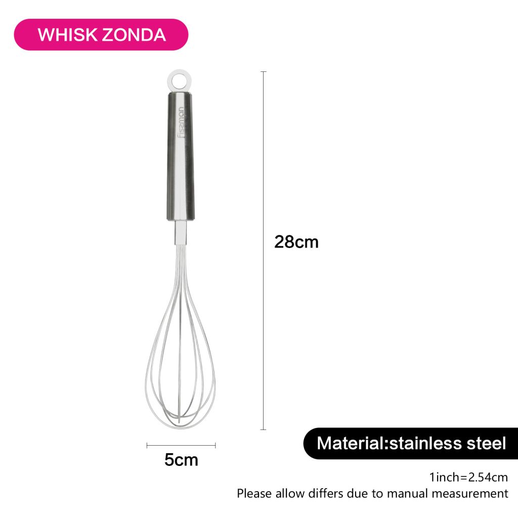 Fissman - Stainless Steel Whisk Zonda - 27cm 