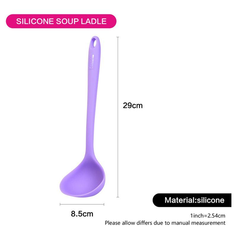 Fissman - Silicone Soup Ladle Iris Series - 29cm - Purple