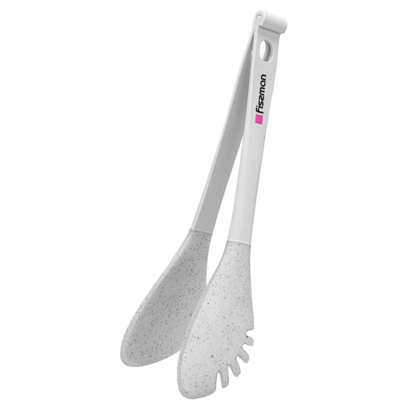 Fissman - Multi-Purpose Tongs Bianca Series w/ Nylon & Silicone - White