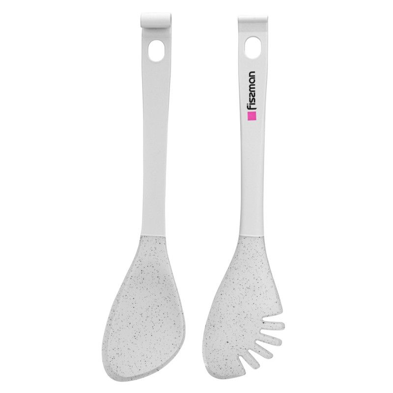 Fissman - Multi-Purpose Tongs Bianca Series w/ Nylon & Silicone - White