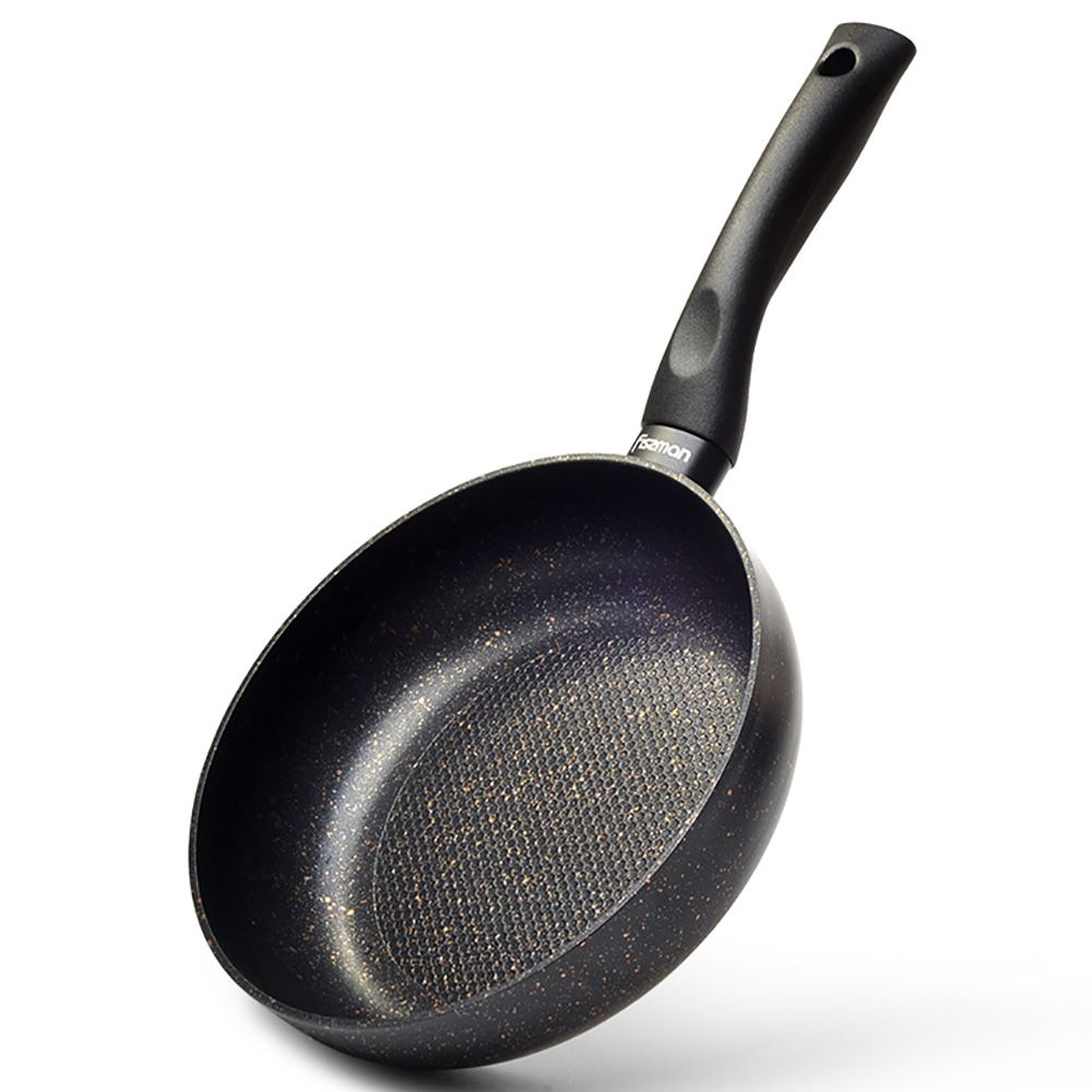 Fissman - Deep Frying Pan Promo Series - 20x5.5cm - Black