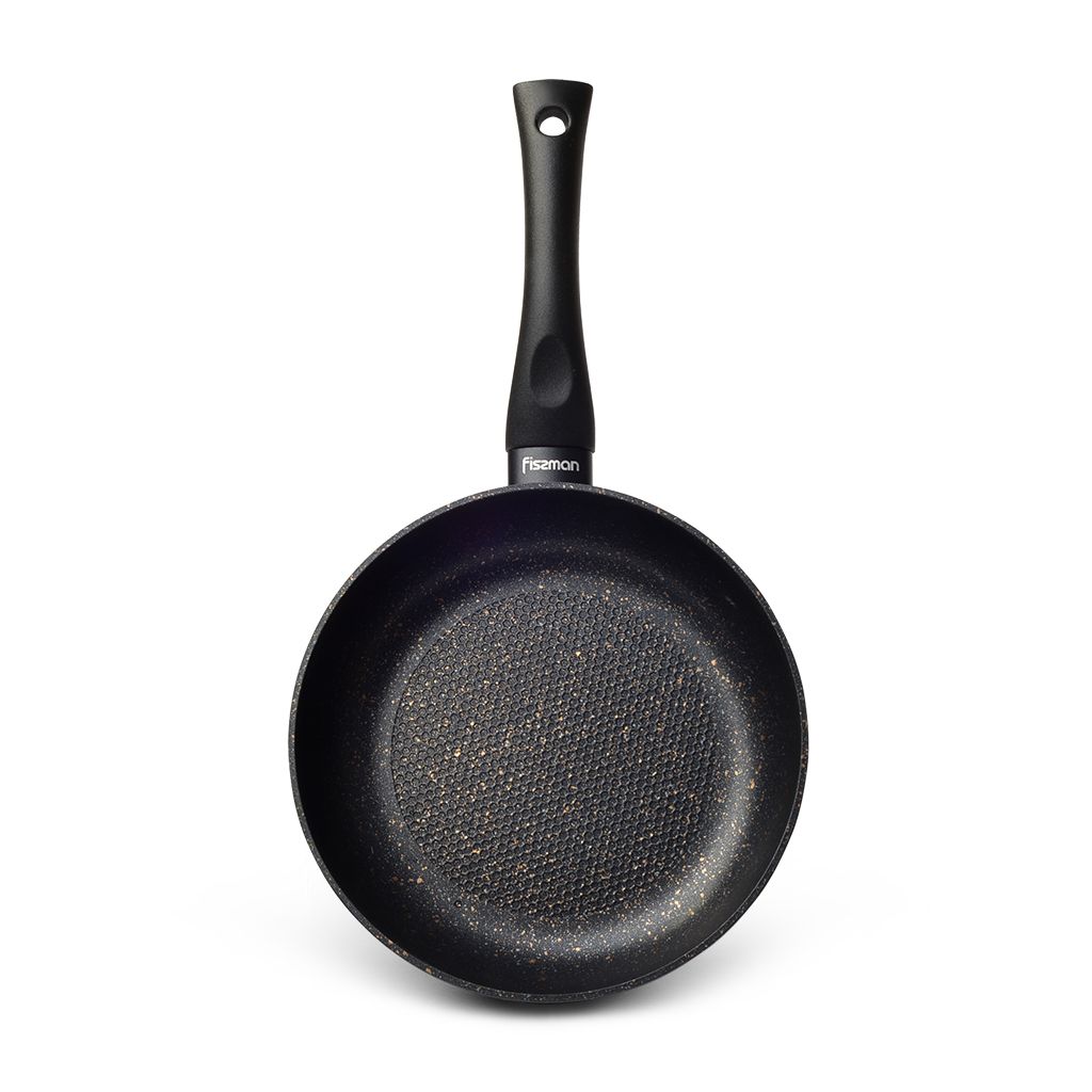 Fissman - Aluminium Deep Frying Pan Promo w/ Induction Bottom - 24x6cm