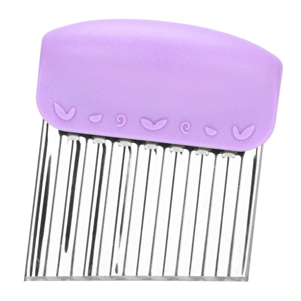 Fissman - Wavy Crinkle Cutter - 9Cm - Purple