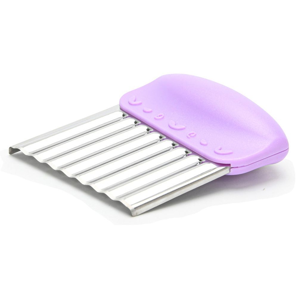 Fissman - Wavy Crinkle Cutter - 9Cm - Purple