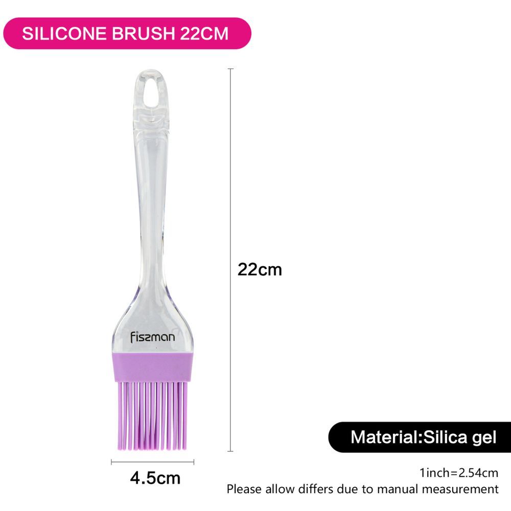 Fissman - Marinating Kitchen Brush w/ Handle - 22Cm - Purple