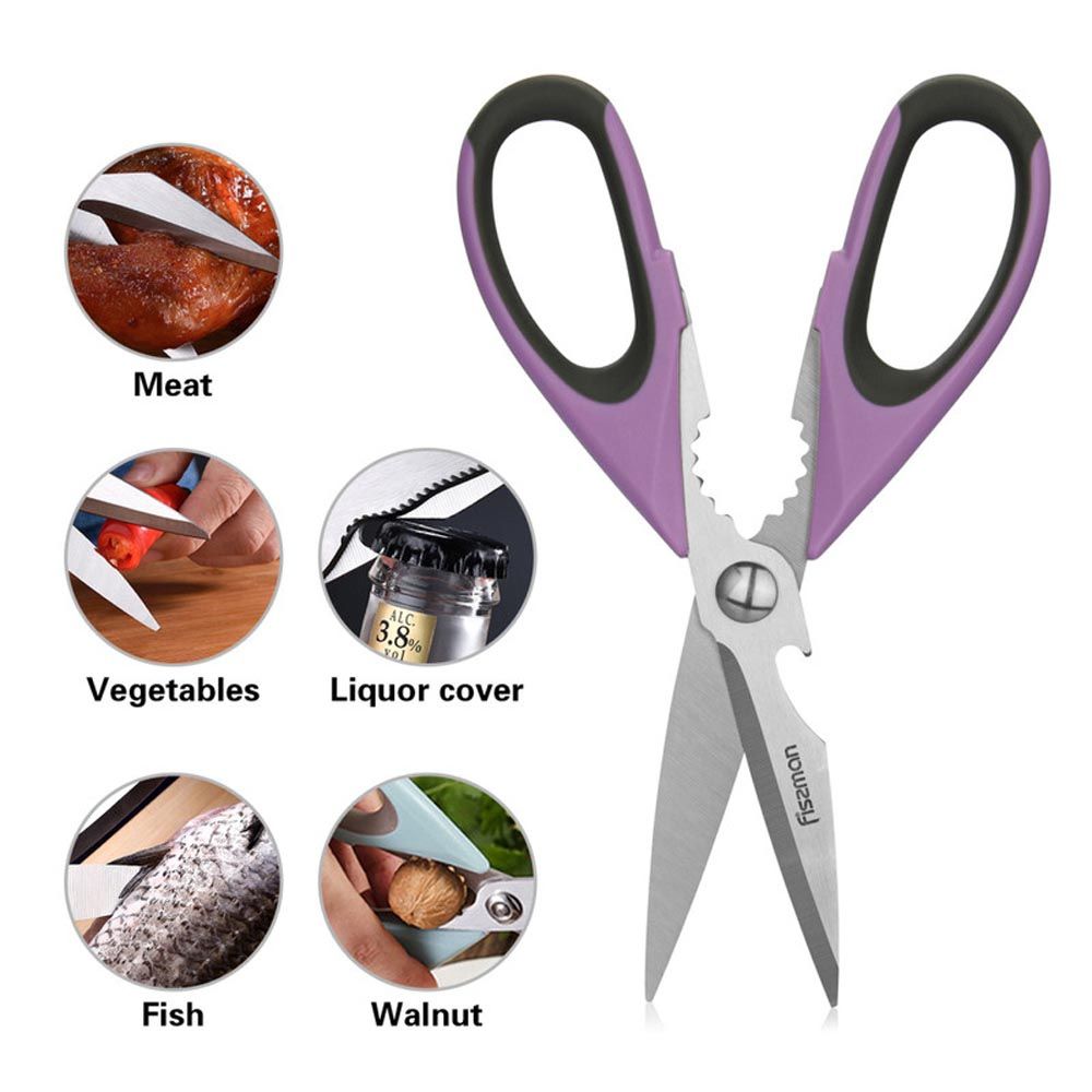 Fissman - Kitchen Scissors - 20Cm - Purple