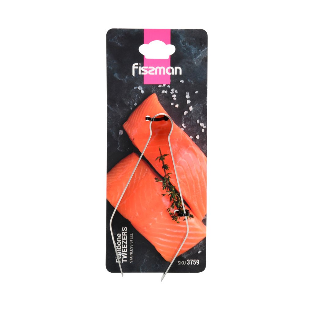 Fissman - Fishbone Tweezers Stainless Steel - 10cm