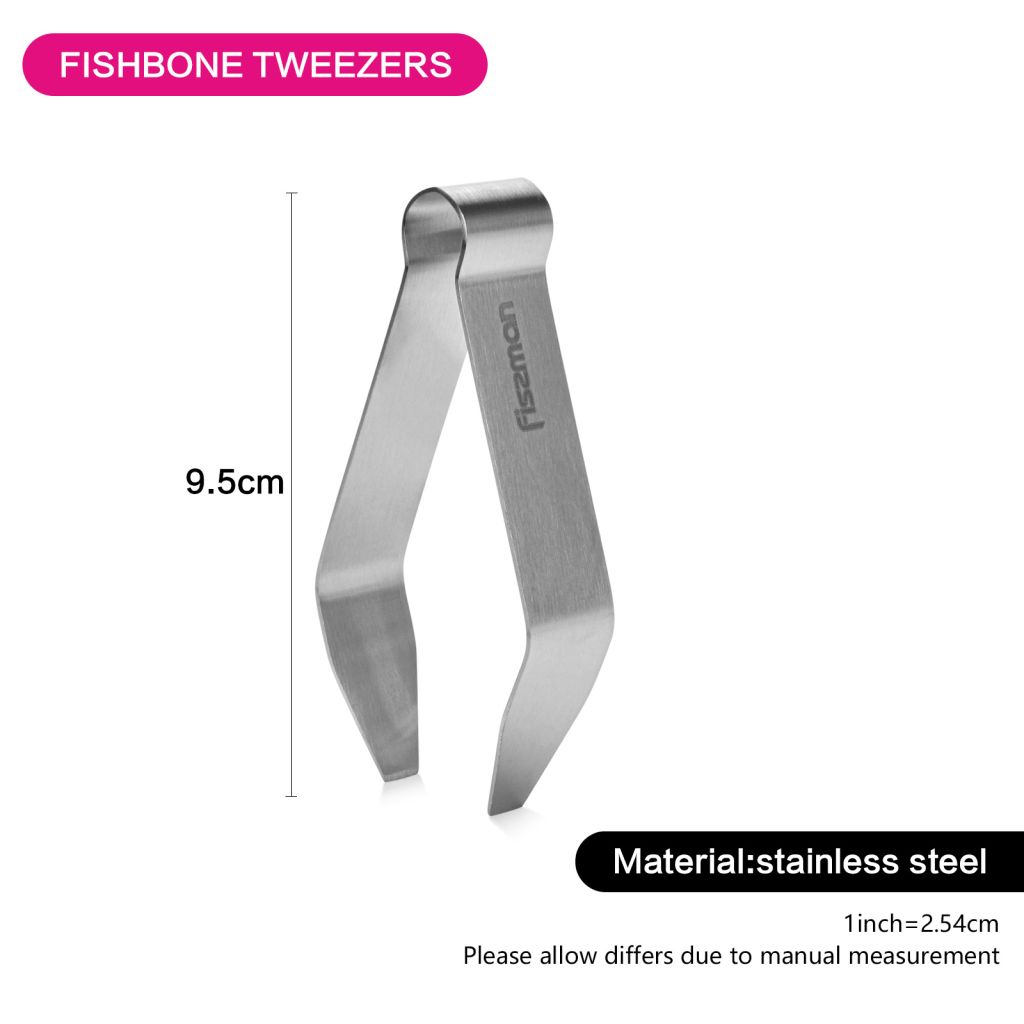 Fissman - Fishbone Tweezers Stainless Steel - 10cm