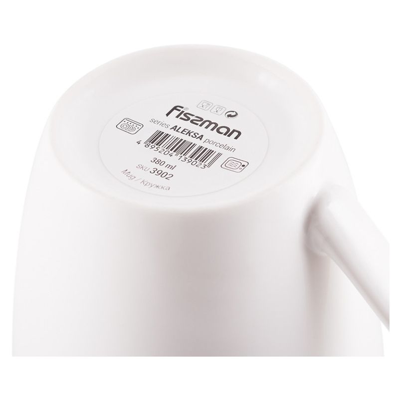 Fissman - Porcelain Mug Aleksa - 380ml - White