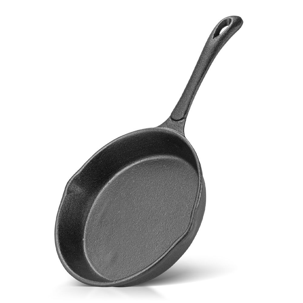 Fissman - Frying Pan Cast Iron - 4X20Cm - Black