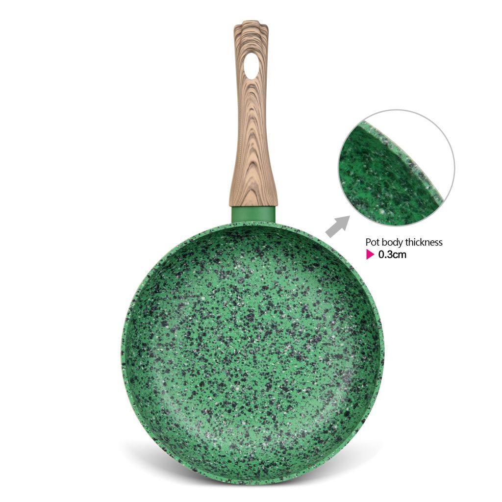 Fissman - Frying Pan Aluminium Malachite Series - 20x4.5cm