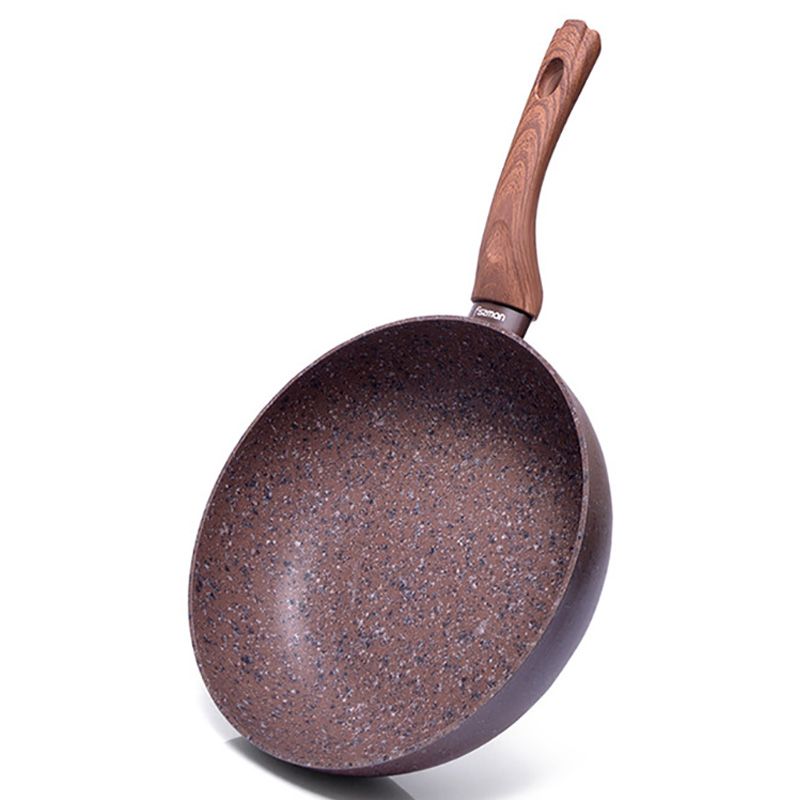 Fissman - Deep Frying Pan w/ Induction Bottom - 26x7.8cm - Chocolate