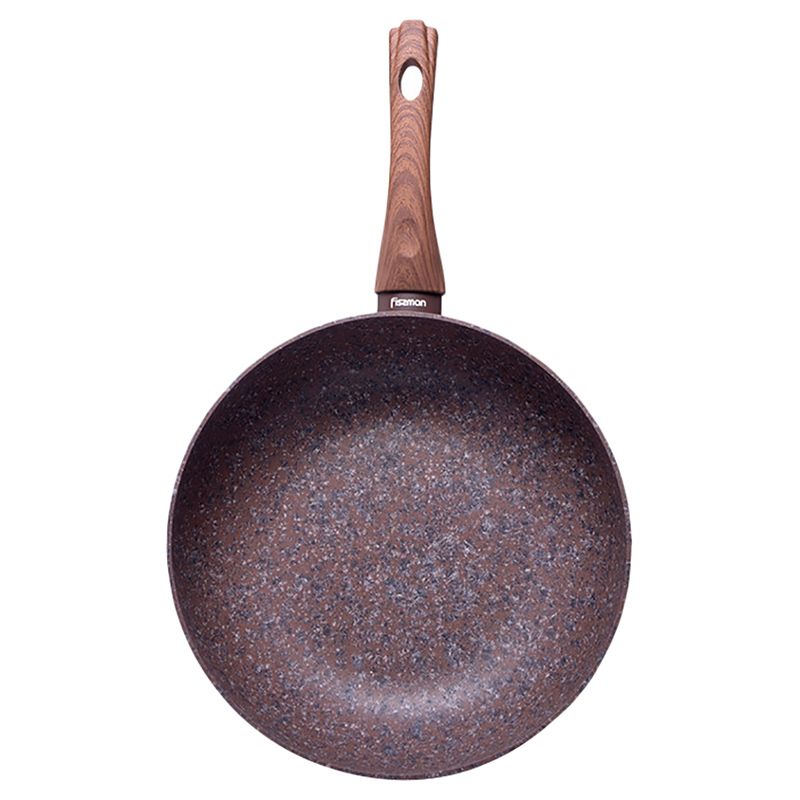 Fissman - Deep Frying Pan w/ Induction Bottom - 28x8.1cm - Chocolate