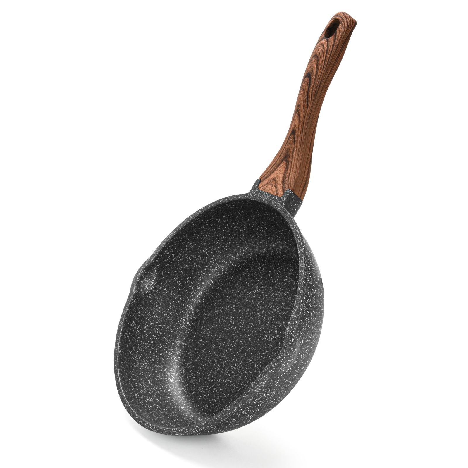 Fissman - Deep Frying Pan Dakjjim w/ Induction Bottom - Aluminium - 24x7cm