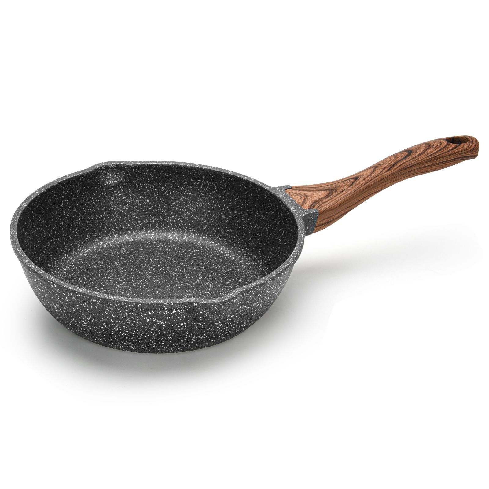 Fissman - Deep Frying Pan Dakjjim w/ Induction Bottom - Aluminium - 24x7cm