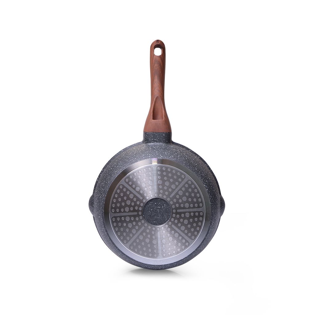 Fissman - Deep Frying Pan Dakjjim w/ Induction Bottom - Aluminium - 24x7cm