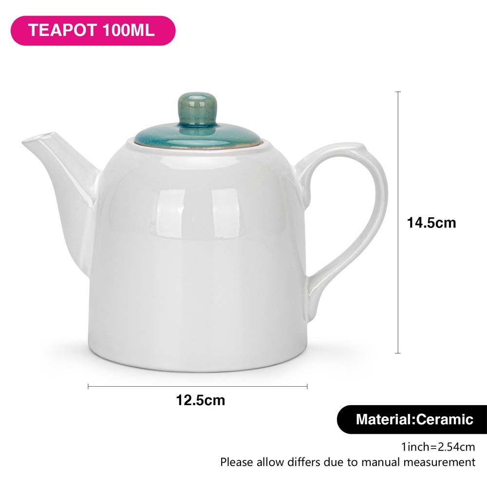 Fissman - Ceramic Azure Teapot Celine - 1000Ml