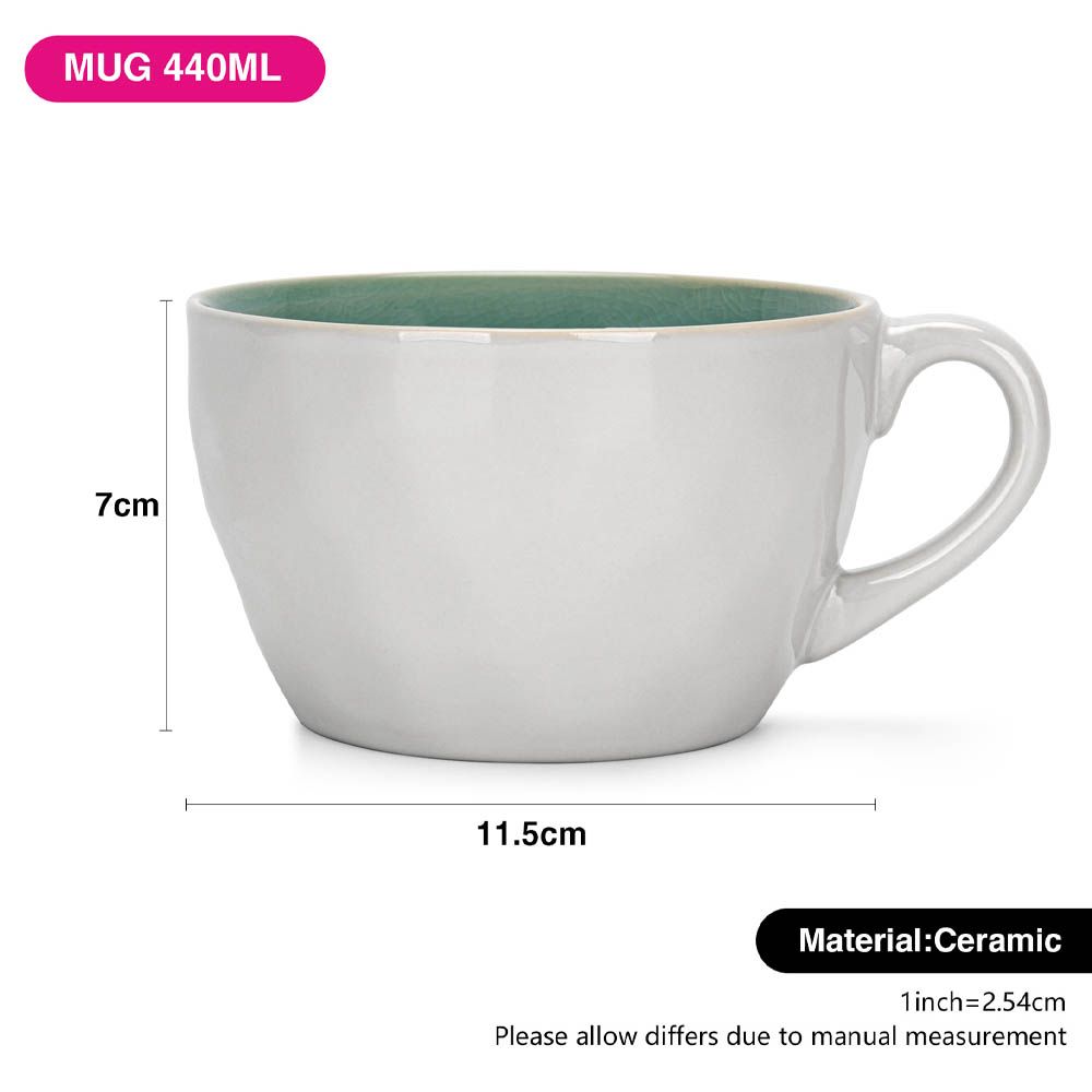 Fissman - Ceramic Azure Mug Celine - 440Ml