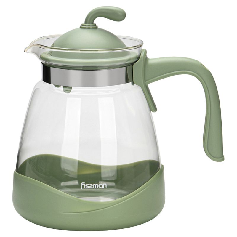 Fissman - Pitcher Jug Glass w/ Stylish & Compatible Design - Green