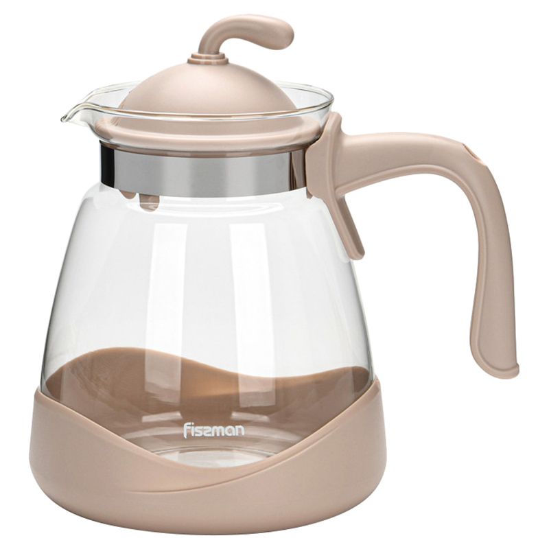 Fissman - Pitcher Jug Glass w/ Stylish & Compatible Design - Brown