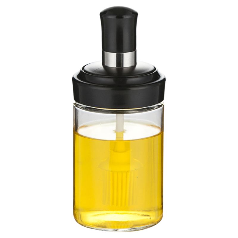 Fissman - Oil Bottle w/ Silicone Brush Glass