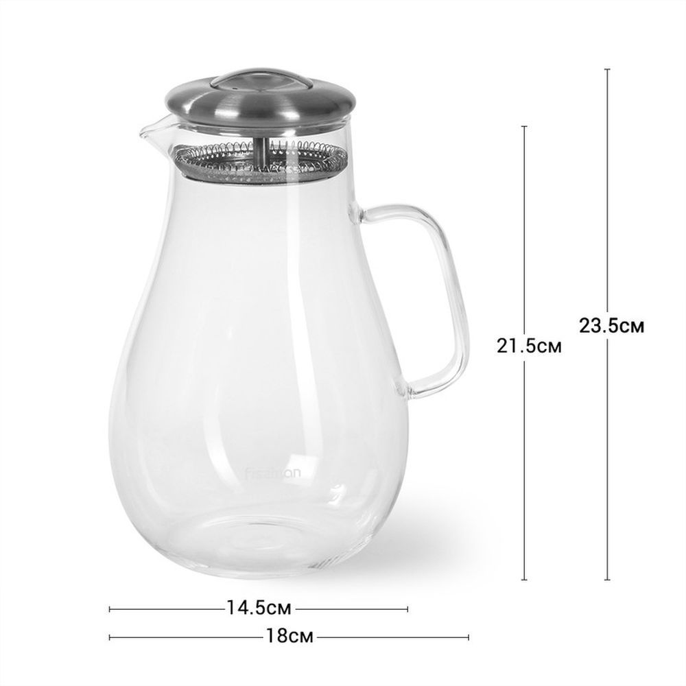 Fissman - Jug w/ Filter - 1800Ml