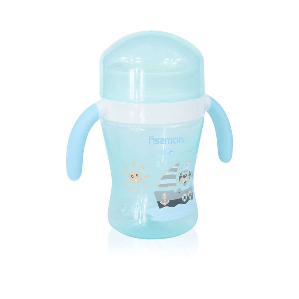 Fissman - Training Cup - 240ml - Plastic - Light Blue