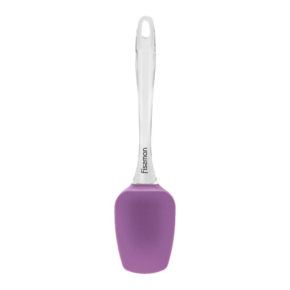 Fissman - Spatula w/ Handle - 25X8Cm - Purple/Clear