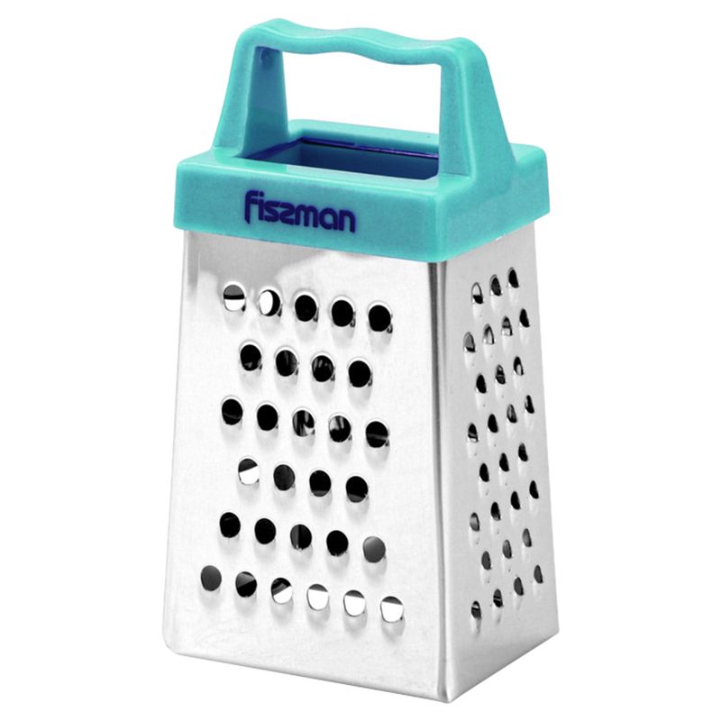 Fissman - 3-Sided Mini Grater - 3-Inch - Blue