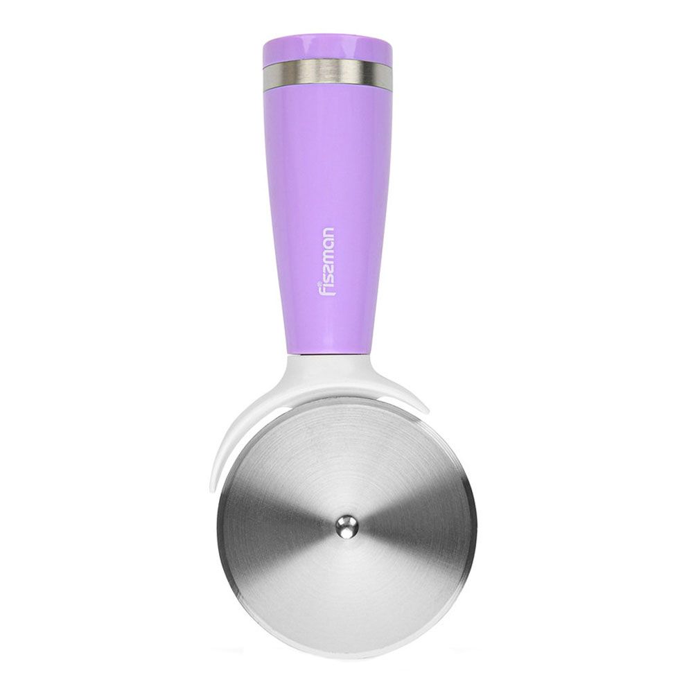 Fissman - Stainless Steel Pizza Cutter - Purple