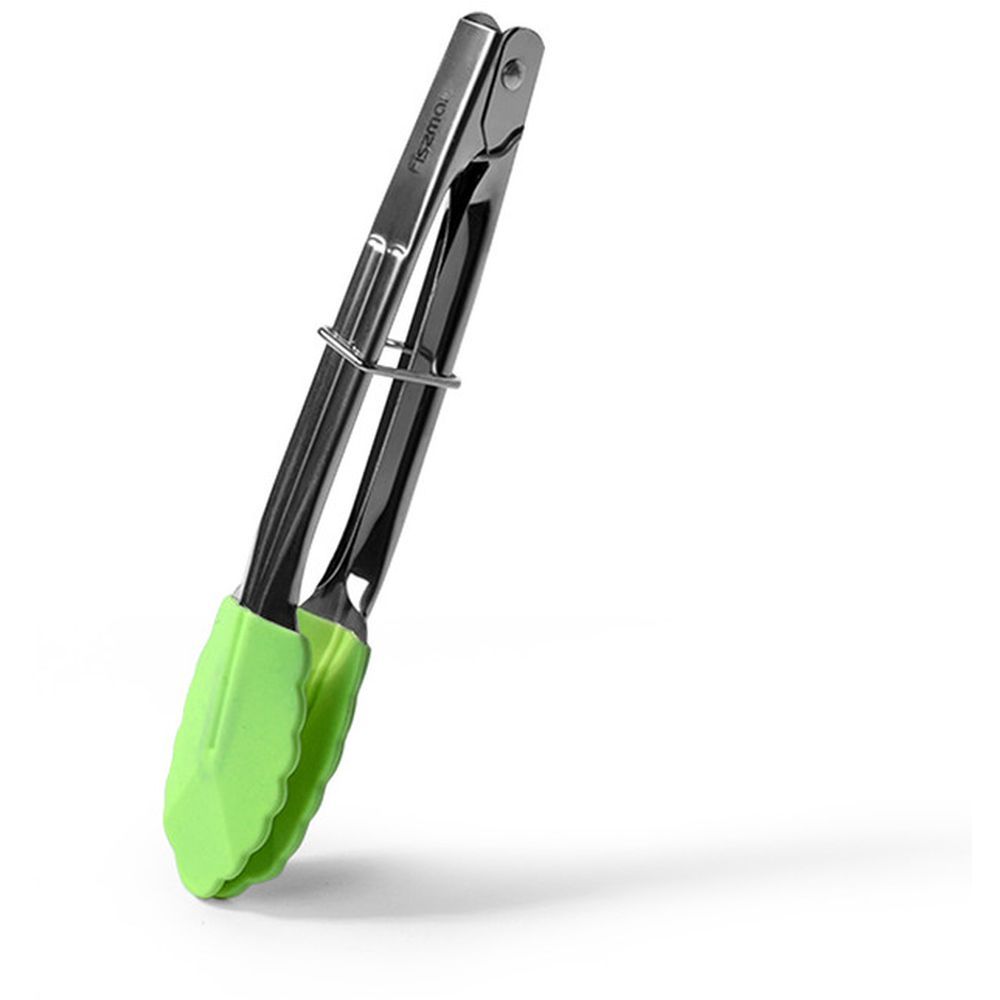 Fissman - Kitchen Tongs - 17Cm - Green/Silver