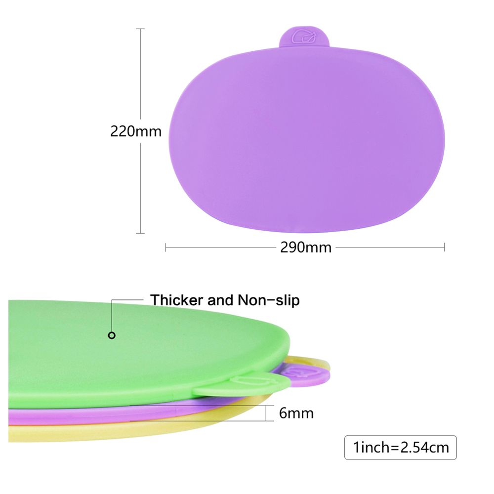 Fissman - Index Chopping Board 3pcs 29 x 22cm - Multicolour