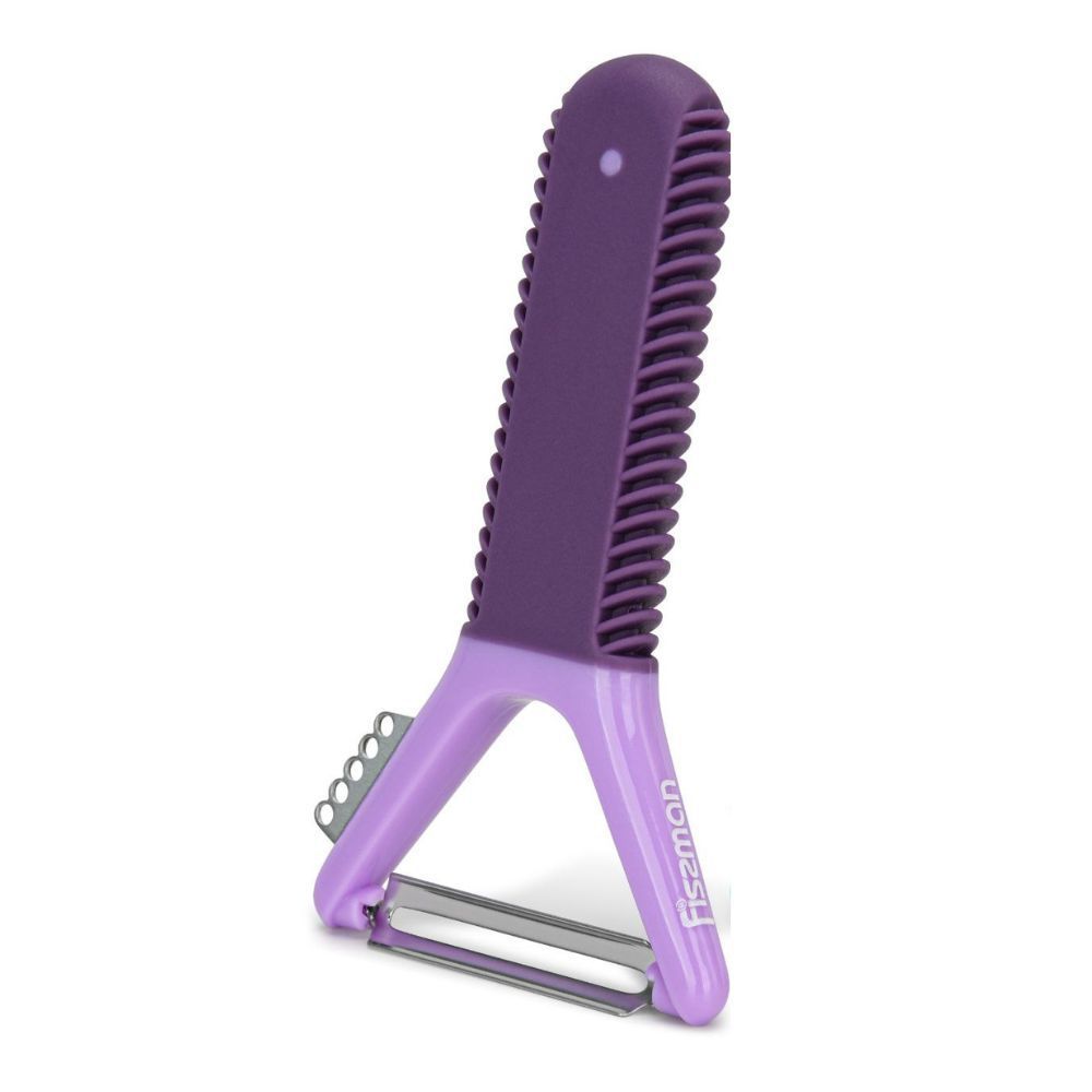 Fissman - Multi-Function Y- Shaped Peeler - 12.5X7.5Cm - Purple