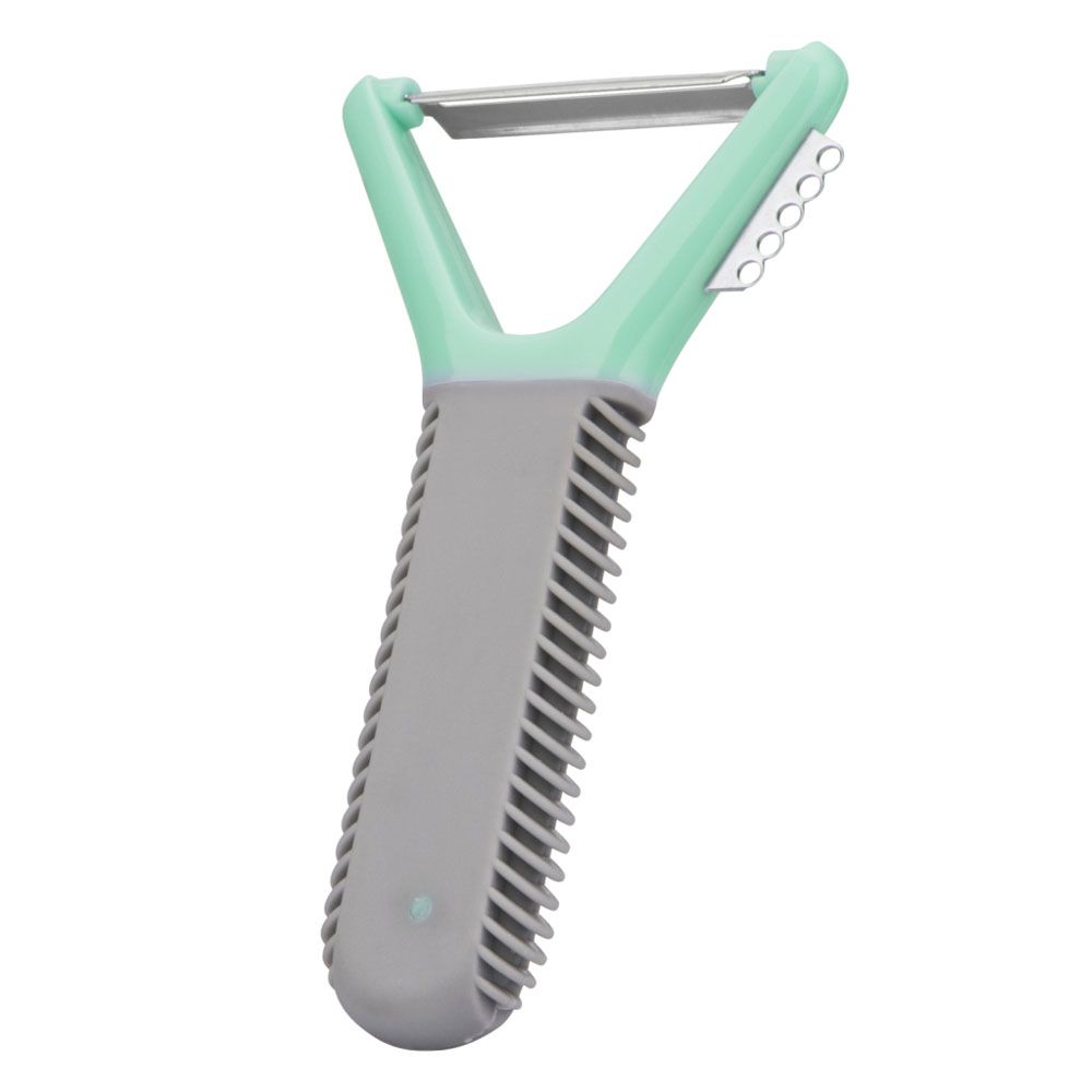 Fissman - Multi-Function Y- Shaped Peeler - 12.5X7.5Cm - Mint Green