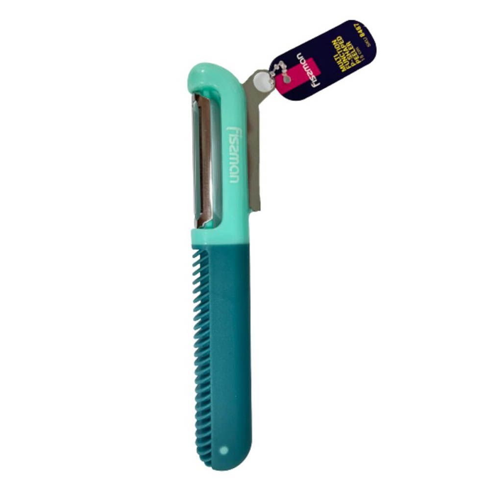 Fissman - P Shape Peeler Kitchen Knife - Mint Green/Grey