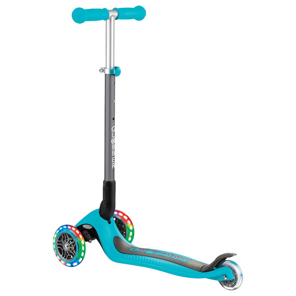 Globber - Primo Foldable Lights Scooter - Teal