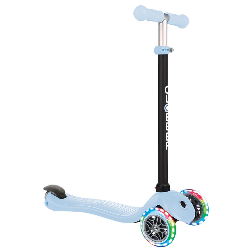 Globber - Go Up Sporty Lights Scooter - Pastel Blue