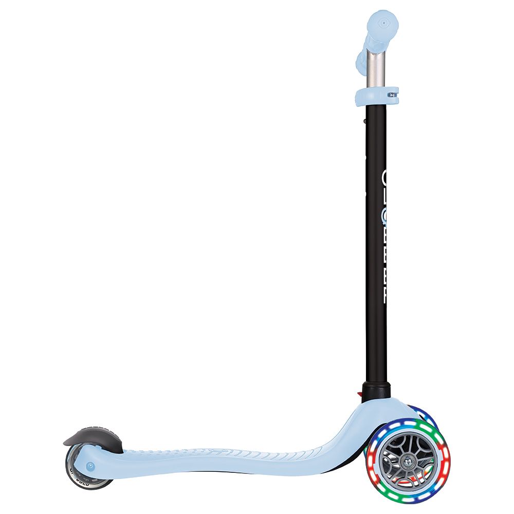 Globber - Go Up Sporty Lights Scooter - Pastel Blue