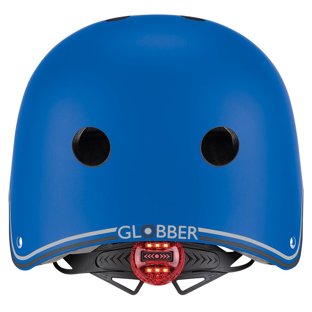 Globber - Helmet Primo Lights - Navy Blue, 48-53Cm